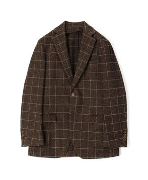 ウールシルクナイロン シングルブレステッド 2Bジャケット BOTTO GIUSEPPE