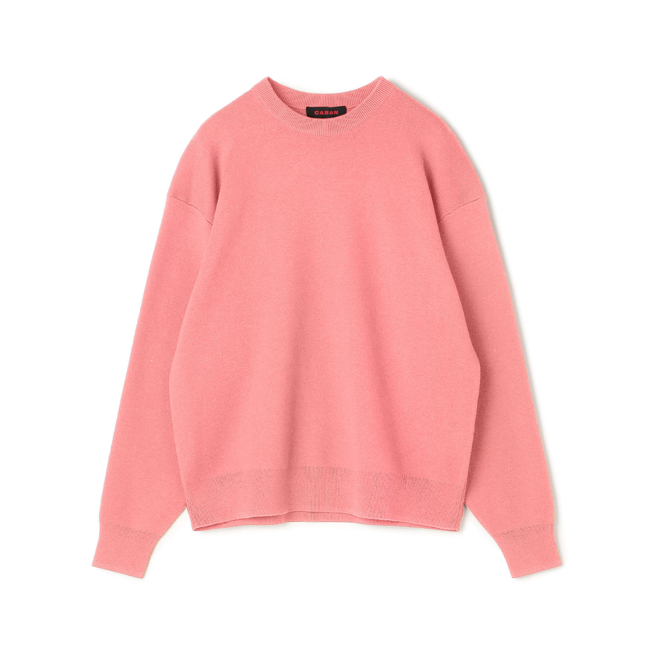 CABaN コットンカシミヤ クルーネックラグランスリーブプルオーバー CABaN コットンカシミヤ クルーネックラグランスリーブプルオーバー