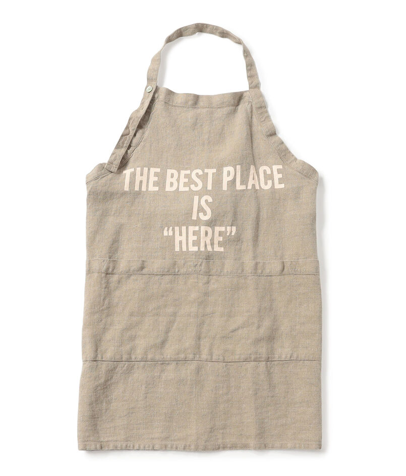 DRESSSEN×TOMORROWLAND HOME リネンエプロン