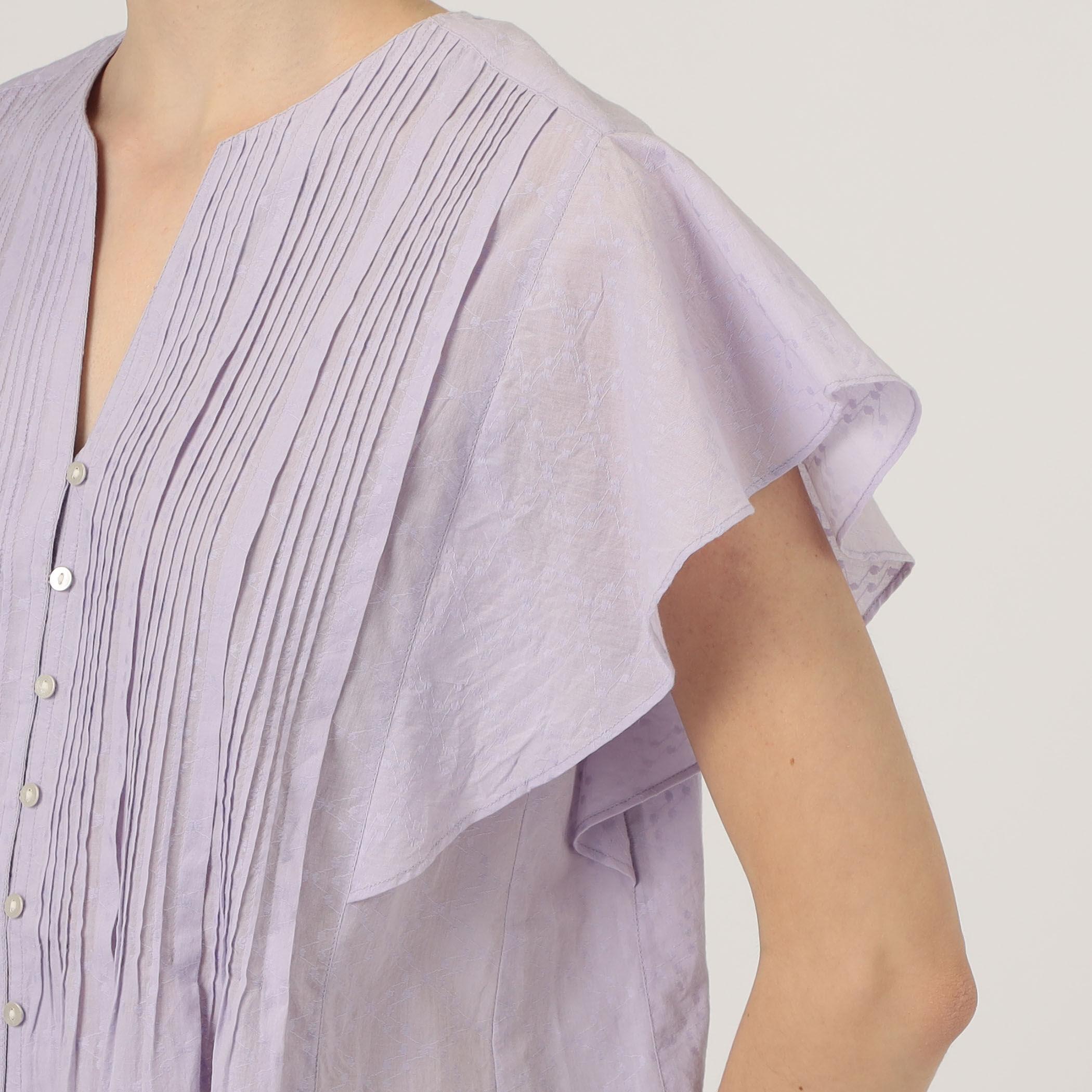 ne Quittez pas COTTON JACQUARD ブラウス｜トゥモローランド