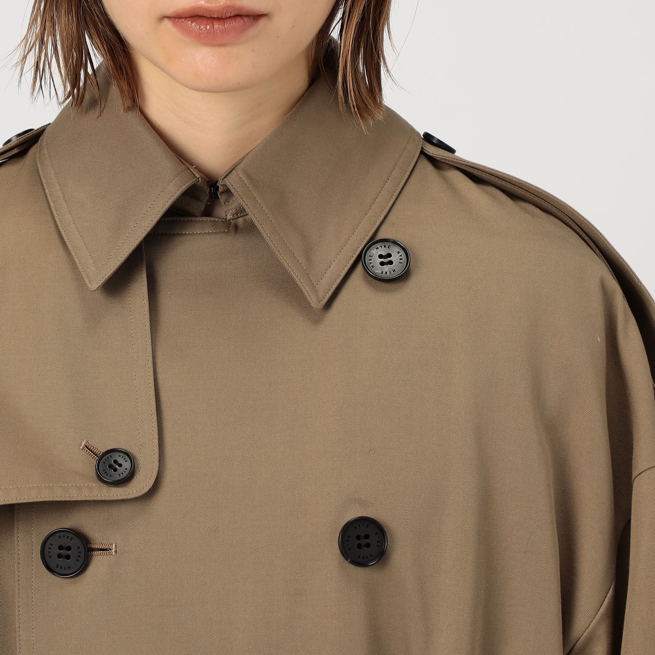 HYKE TRENCH COAT BIG FIT｜トゥモローランド 公式通販
