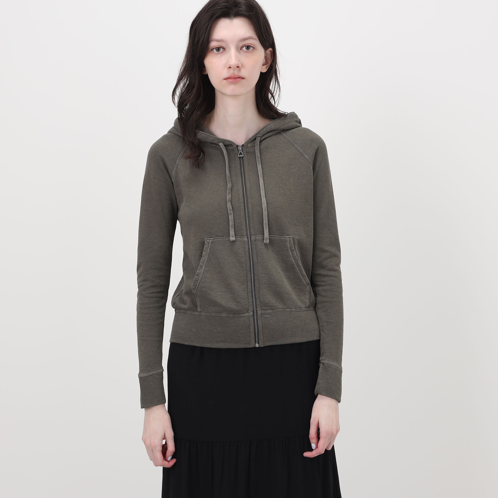 バックパイルスエット ジップアップパーカー WXA2884