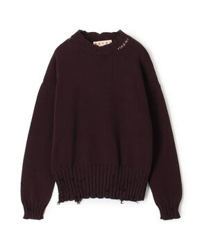 MARNI コットン クルーネック プルオーバー