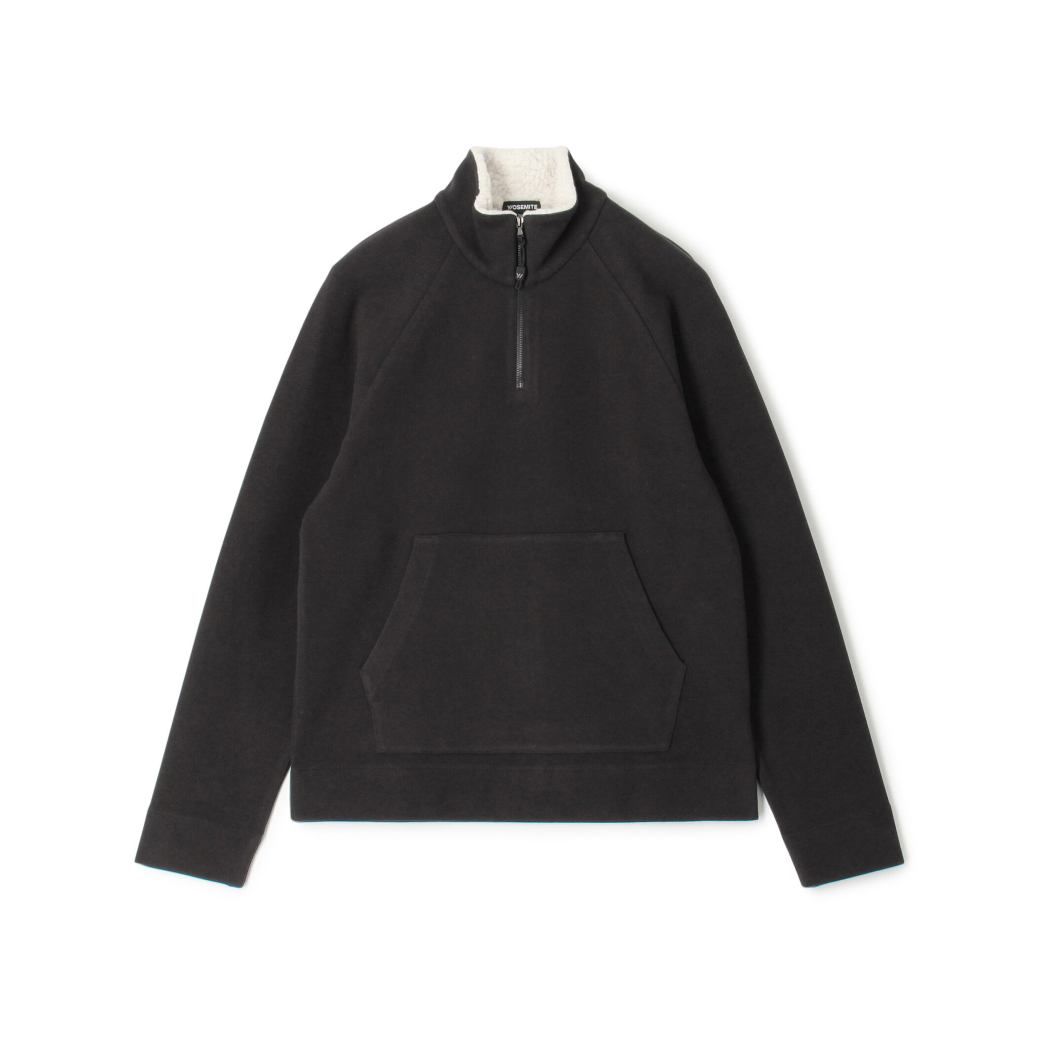 新品同様　定価3.3万　jh+ ハーフジッププルオーバー　4 ブラック スキューバ ハーフジッププルオーバー MDFK3406｜トゥモローランド