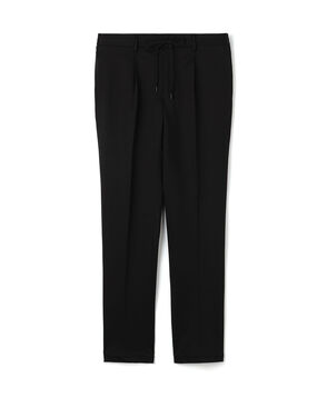 コットンポリエステル ストレッチツイルジャージー 1プリーツイージースラックス