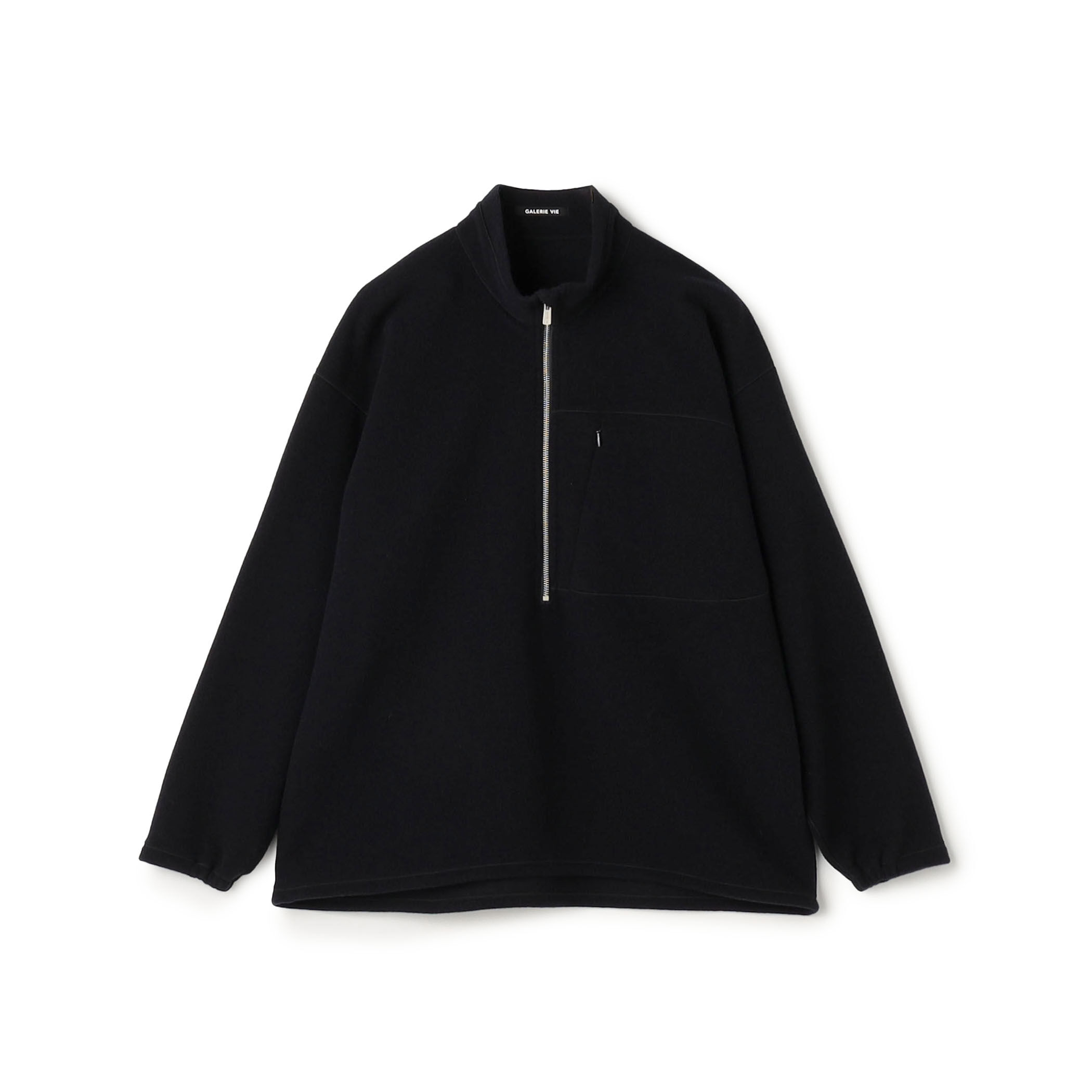 t19182002さま ウールカシミヤフリース ハーフジッププルオーバー｜トゥモローランド