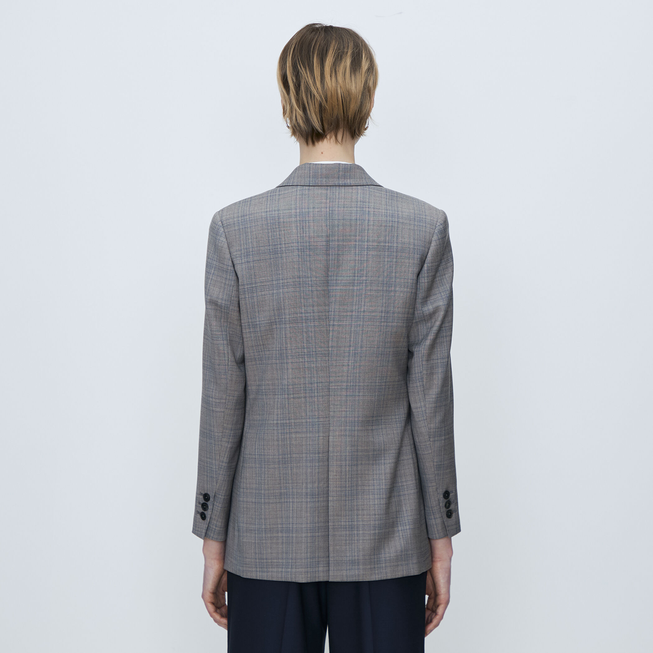 ZELANDER NATURAL STRETCH ダブルブレストジャケット