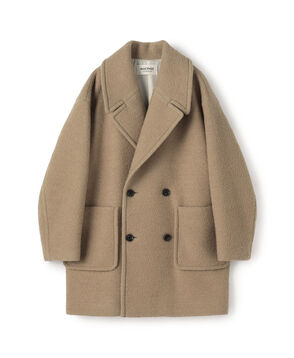 ブークレーボンディング ダブルブレストコート