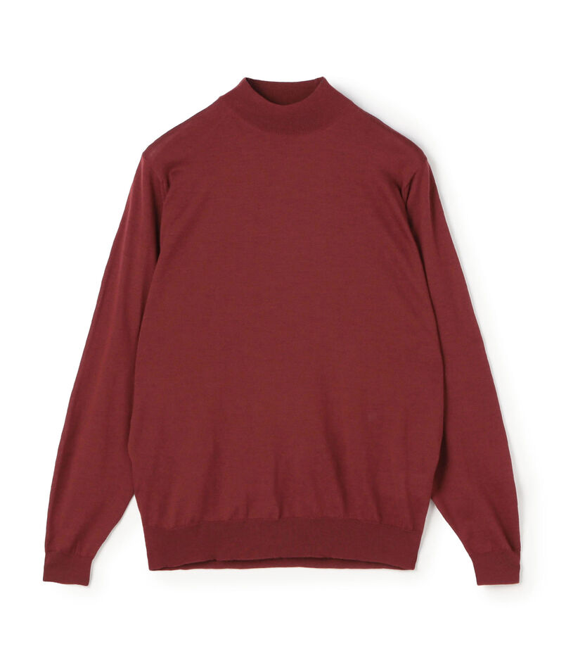 JOHN SMEDLEY KILDAY メリノウール モックネックプルオーバーニット