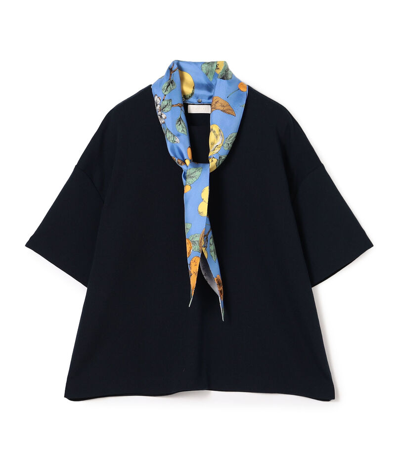 【別注】manipuri for Ballsey  MANIPURI COMBI スカーフプルオーバー