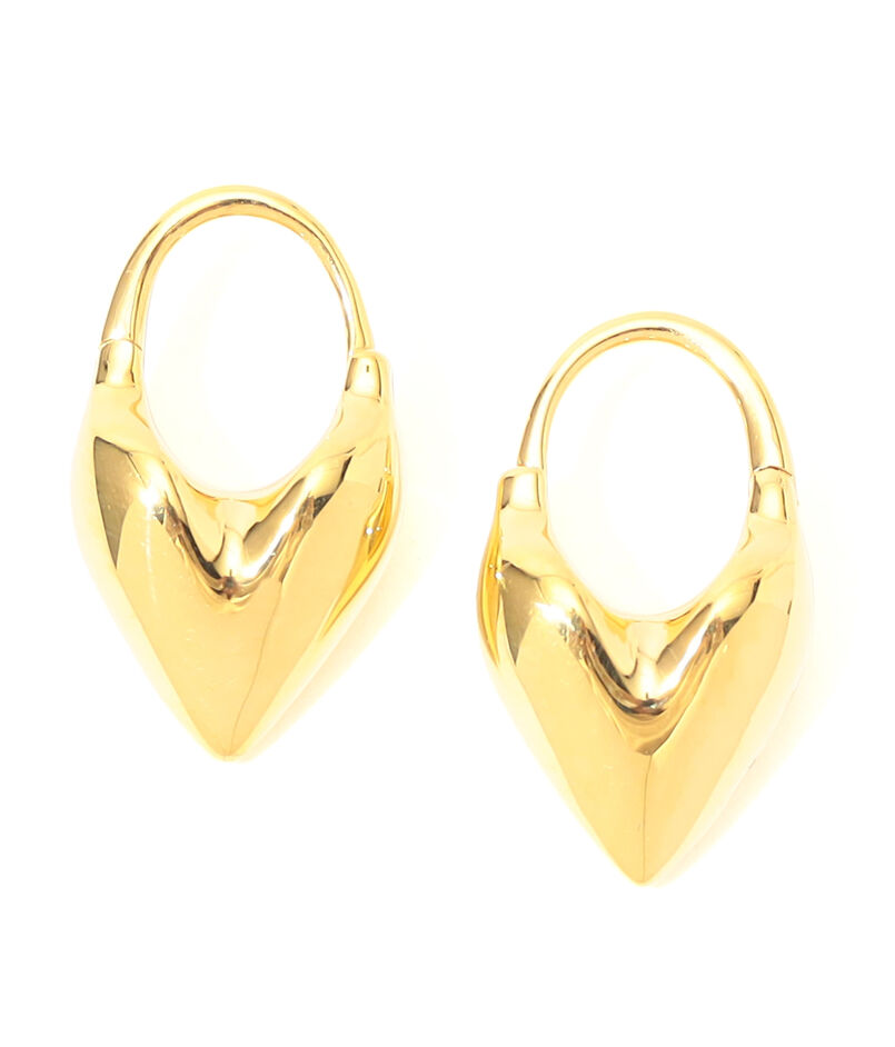 Otiumberg. Roscida Heart フープピアス