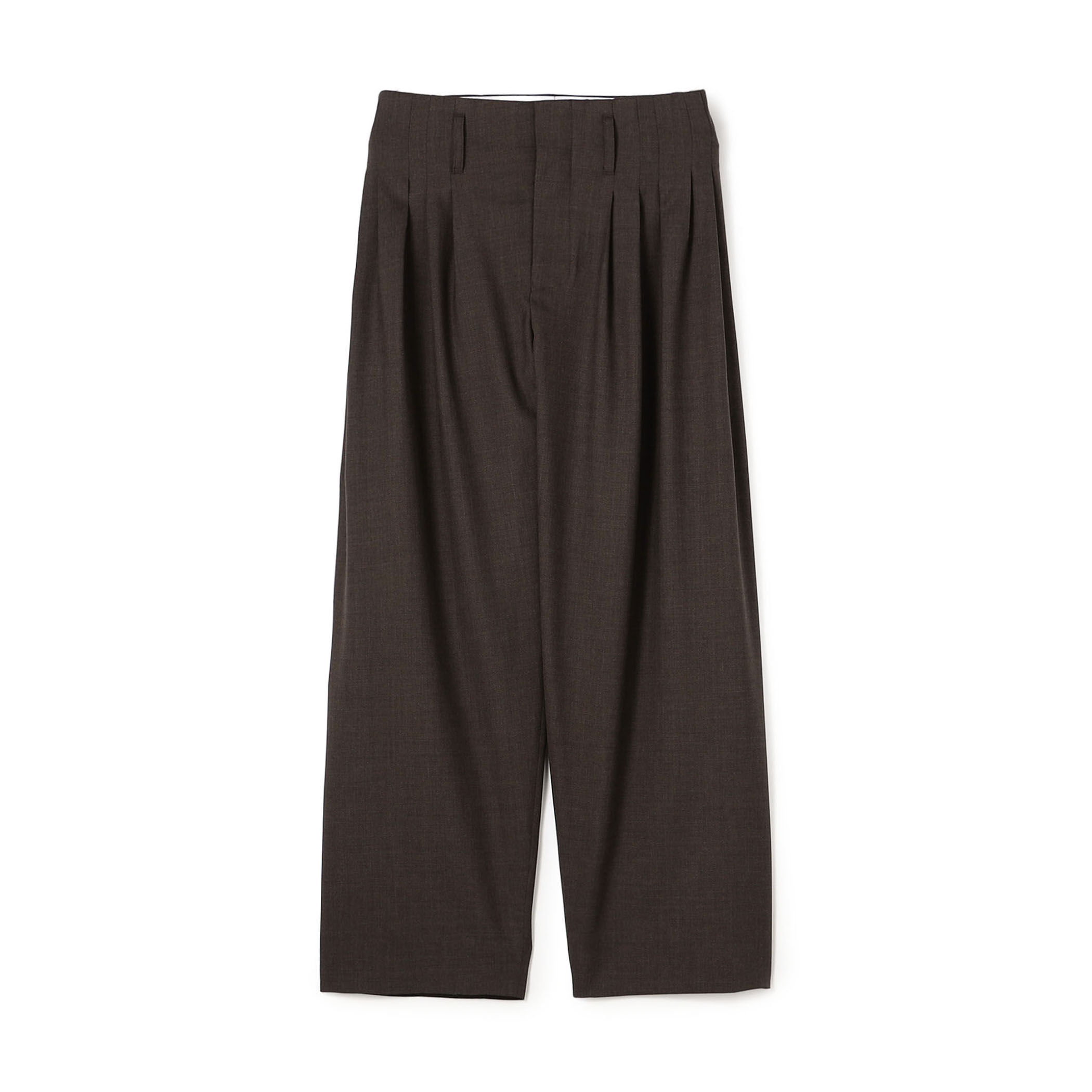 OVERCOAT 5 Tuck Trouser｜トゥモローランド 公式サイト