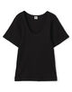 BY MALENE BIRGER LUNAI　UネックTシャツ