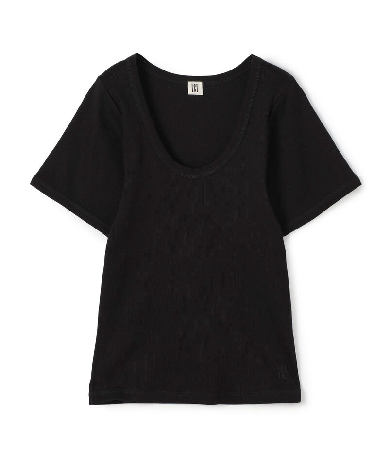 BY MALENE BIRGER LUNAI　UネックTシャツ