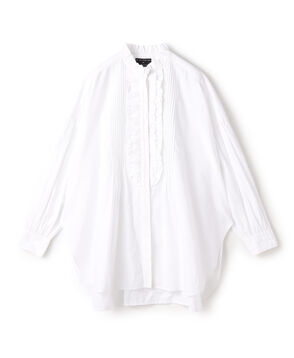 【別注】ne Quittez pas BLACK FRILL COLLAR シャツ
