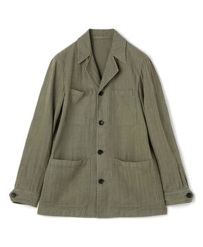 セルロースリネンコットン カバーオールジャケット SONDRIO