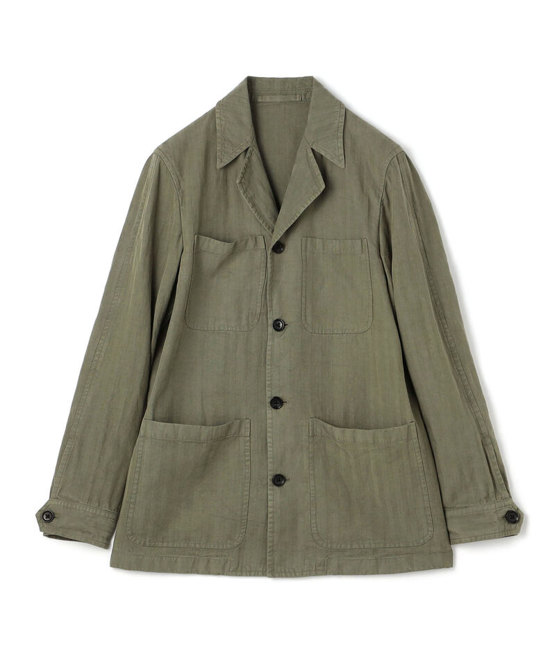 セルロースリネンコットン カバーオールジャケット SONDRIO