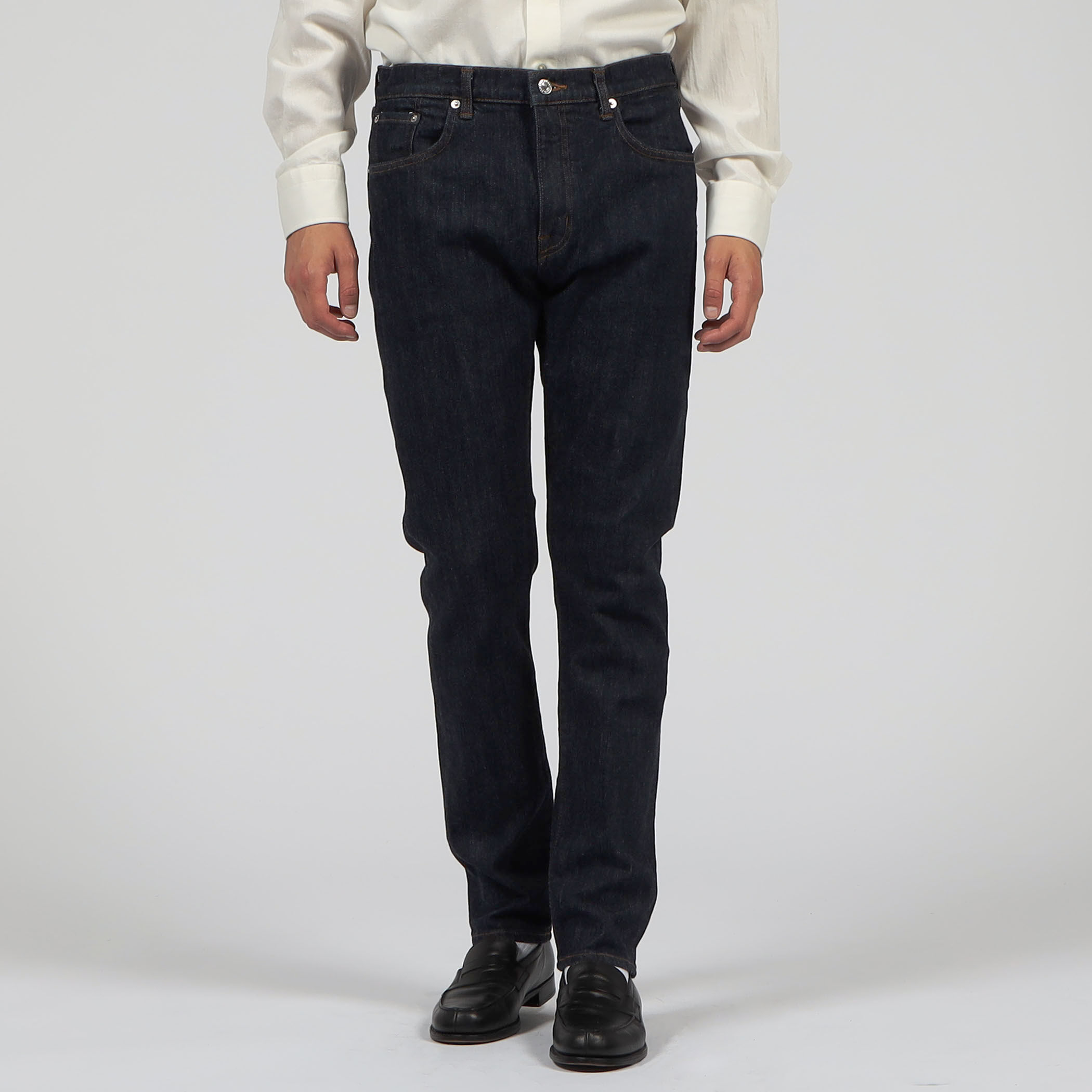 別注】EDWIN SLIM TAPPERED ONE WASHED デニムパンツ