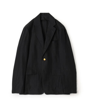 ラミーコットンシルク シングルブレステッド3Bジャケット