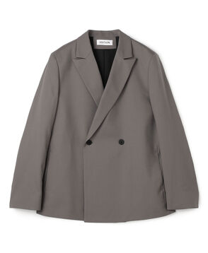 【WEB先行予約】Super120'sウォッシャブルウール ダブルブレストジャケット