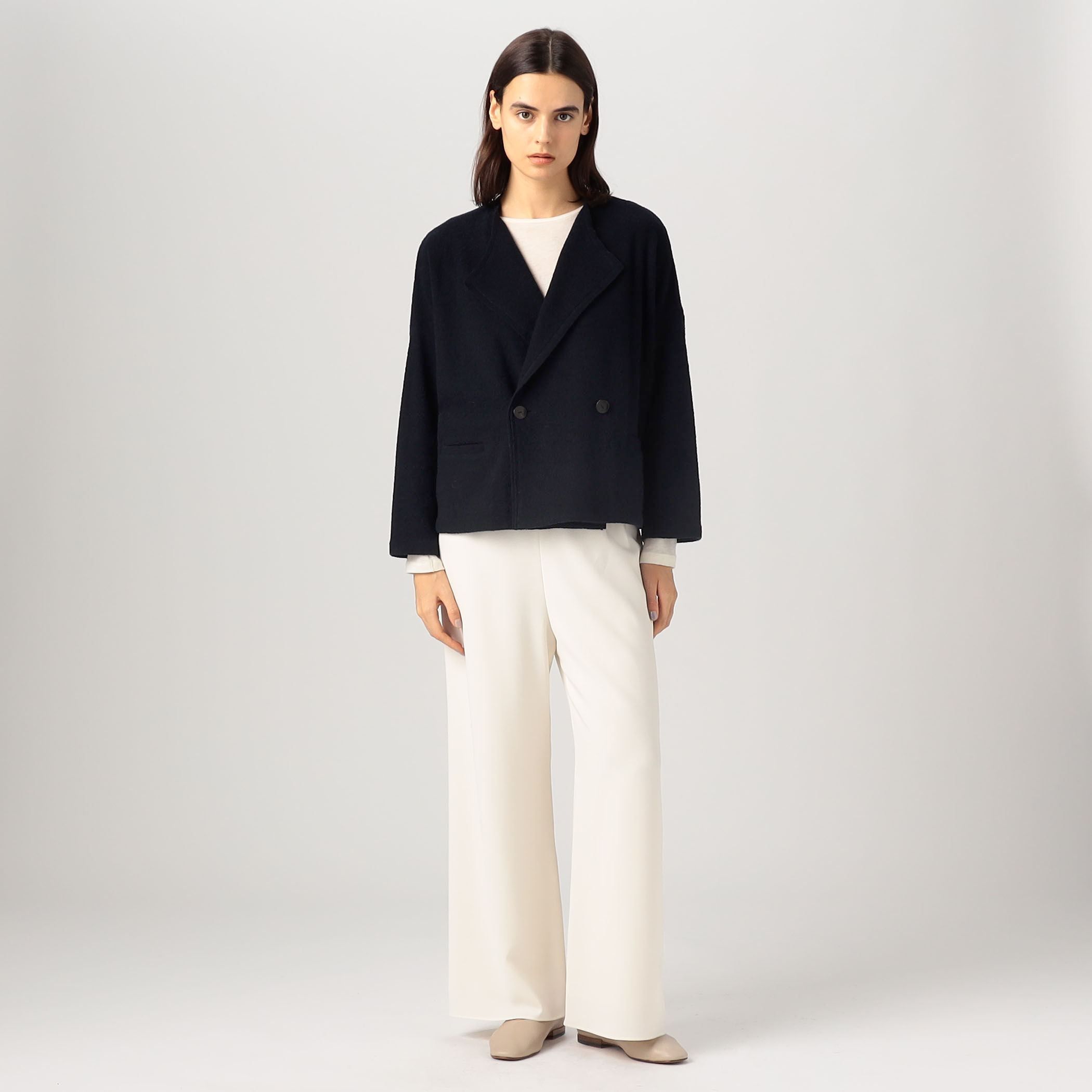 ファインブークレー オーバージャケット｜トゥモローランド 公式通販