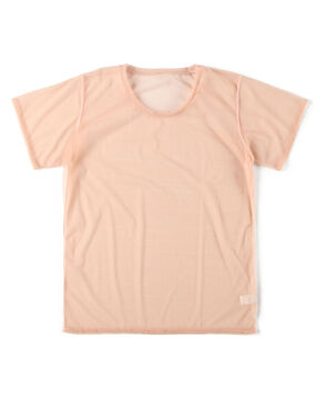 SIMONE WILD NET シアーネット クルーネックTシャツ