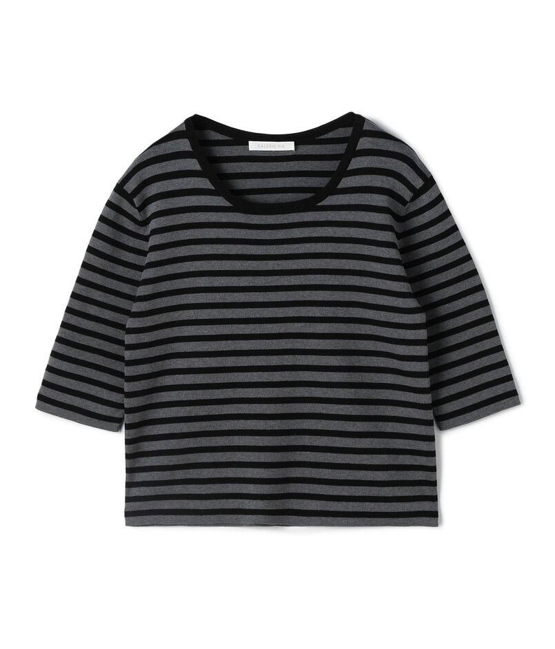 ■シーアイランドコットン ハーフスリーブプルオーバー