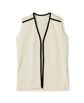 ■ミラノリブ Vネックジレ