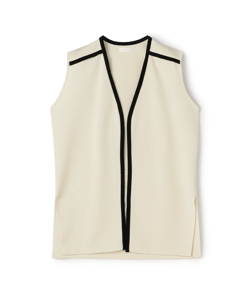 ■ミラノリブ Vネックジレ