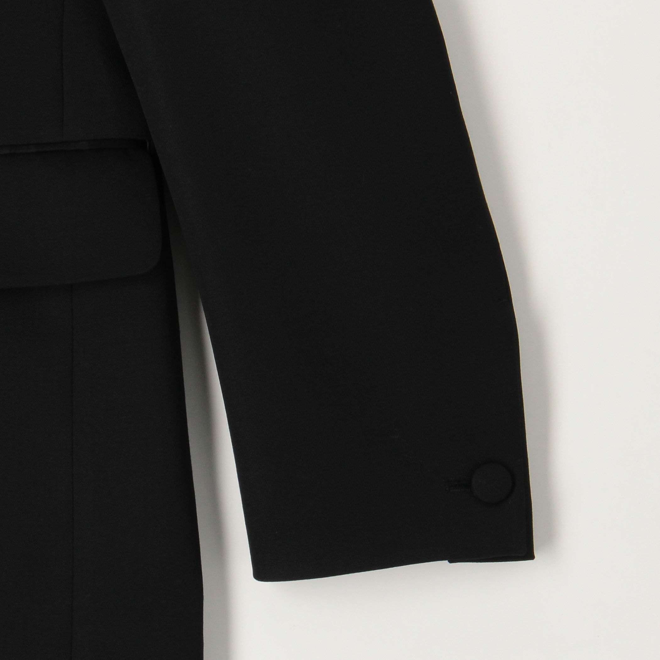 ウール シングルブレステッド2Bジャケット DORMEUIL BARATHEA