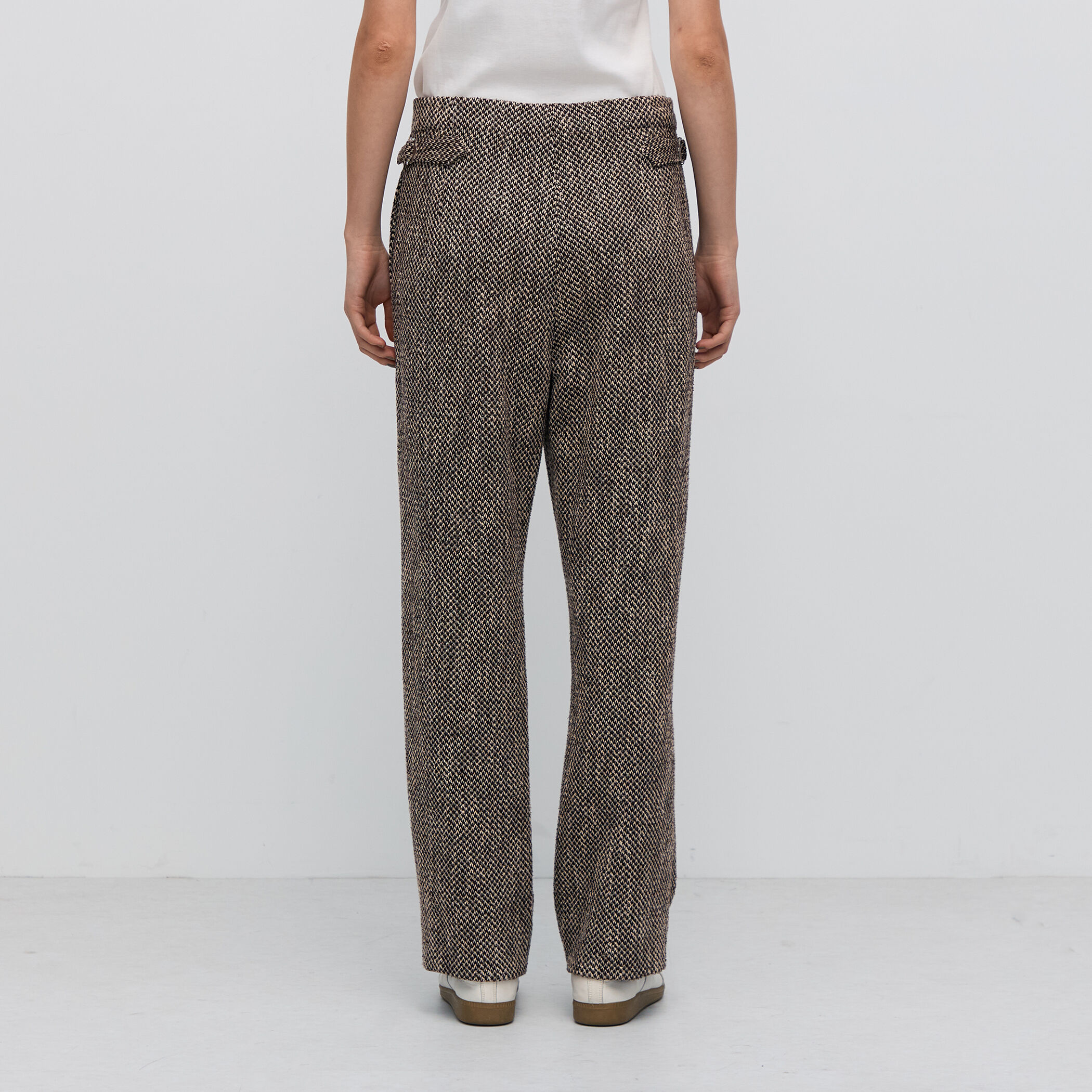 ライトツイード ハイウエストストレートパンツ|トゥモローランド 公式通販 ライトツイード ハイウエストストレートパンツ|トゥモローランド 公式通販