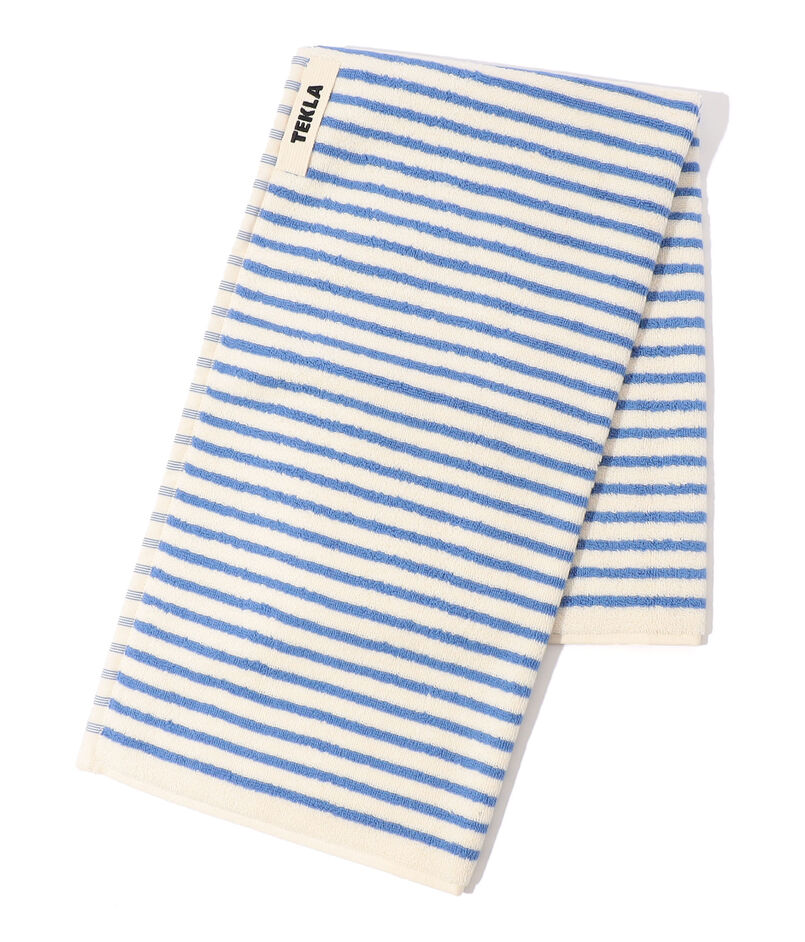 TEKLA オーガニックコットン ストライプハンドタオル