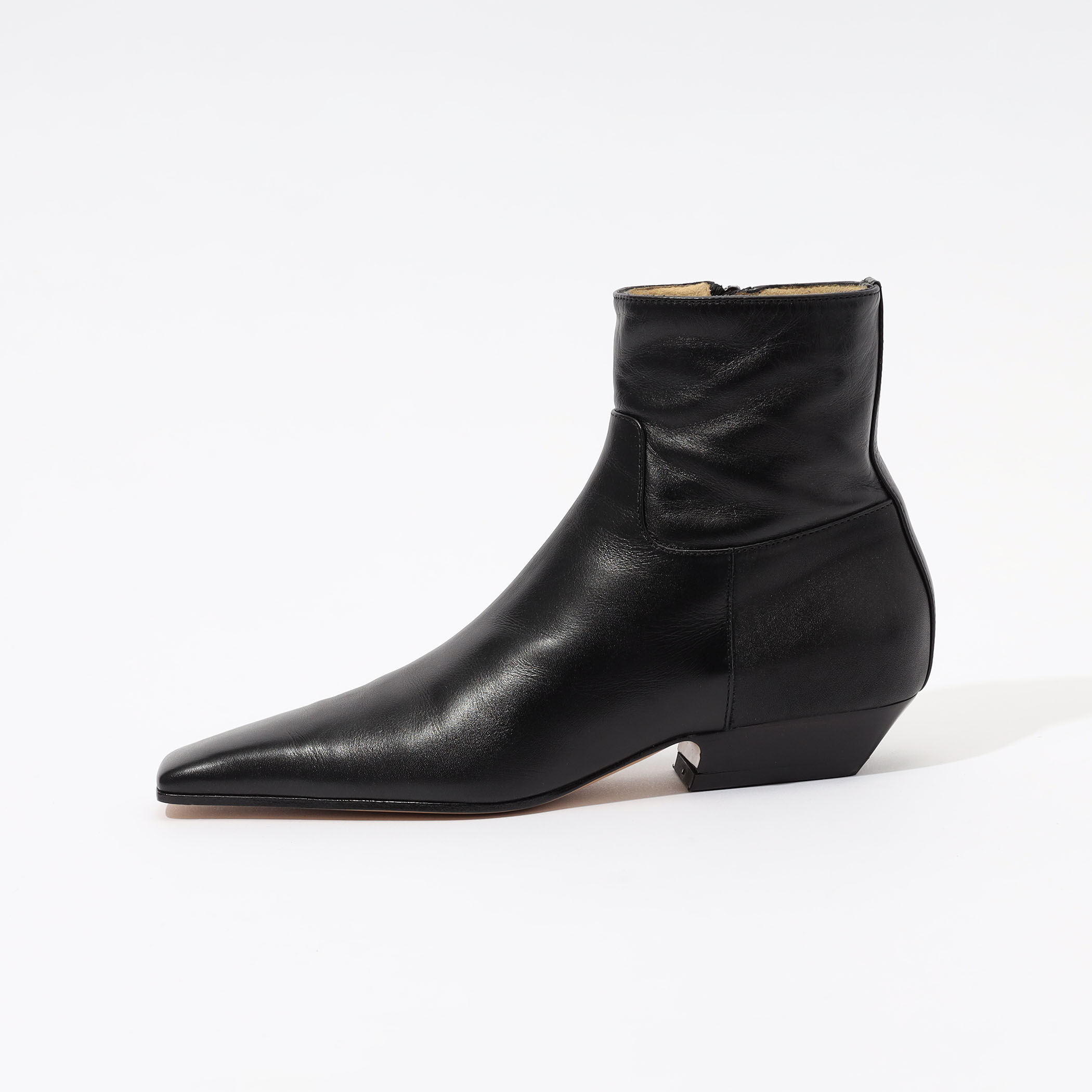 KHAITE MARFA CLASSIC スクエアトゥ ショートブーツ