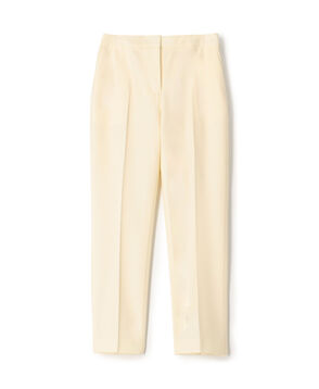 フランネルウールストレッチ シガレットパンツ