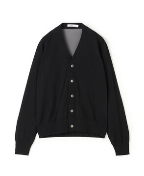 HYKE SHEER BACK KNIT CARDIGAN