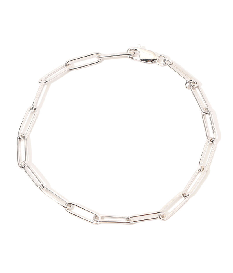 TOM WOOD Box Bracelet Silver
