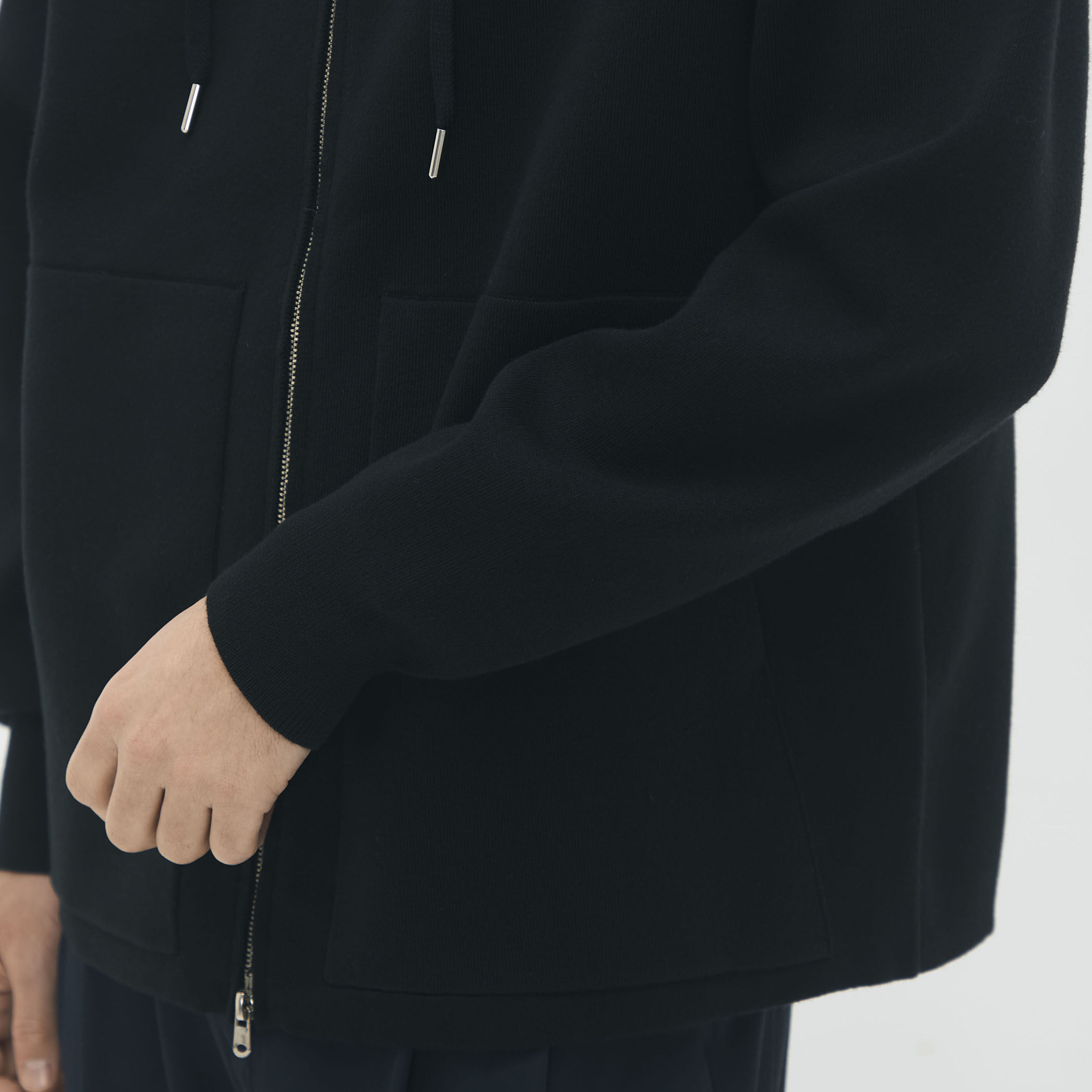 CABaN コットンカシミヤ ジップパーカ｜トゥモローランド 公式サイト