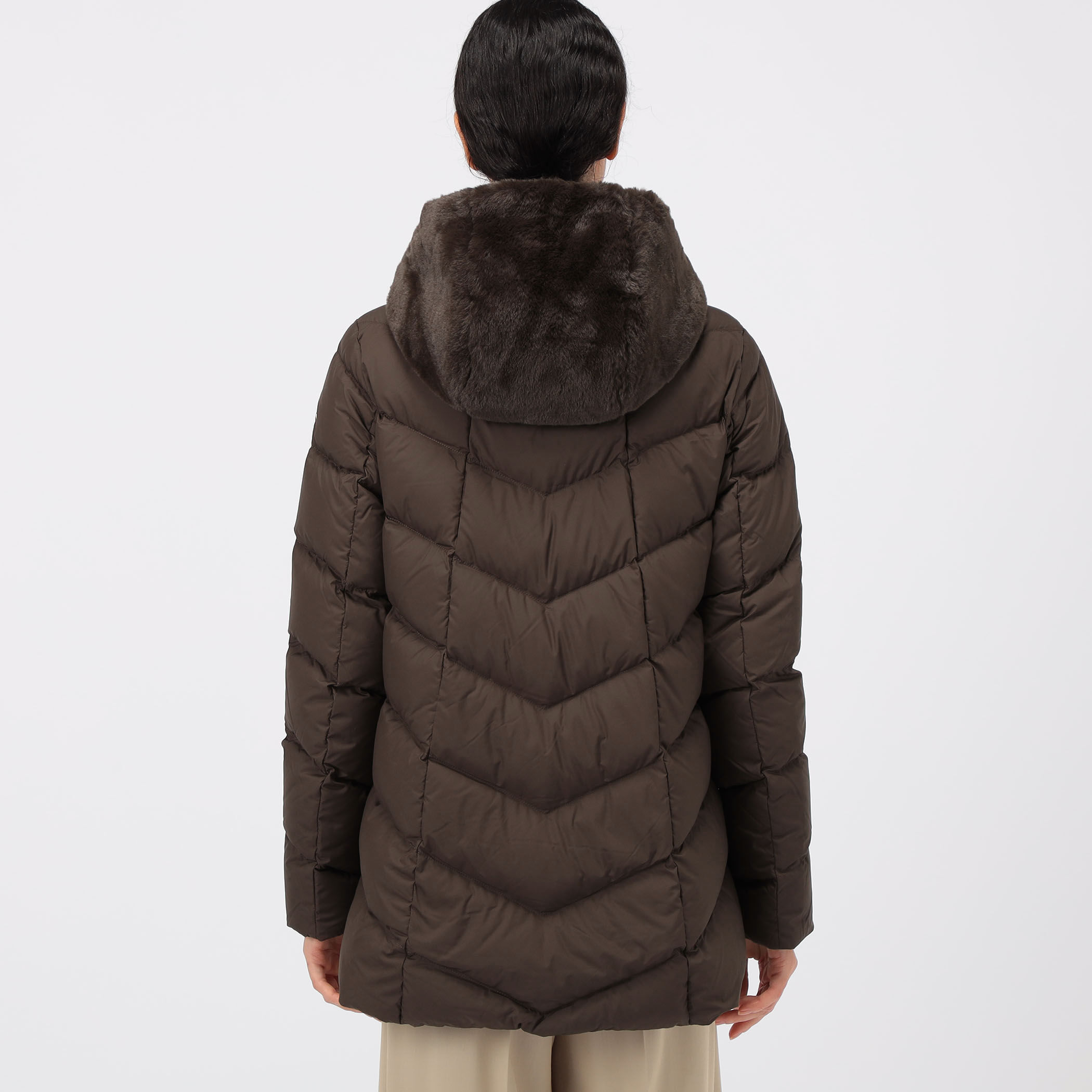 CAPEHORN　TIERA SRL　ダウンジャケット ブランド古着】CAPE HORN / ケープホーン TIERRA SRL フード