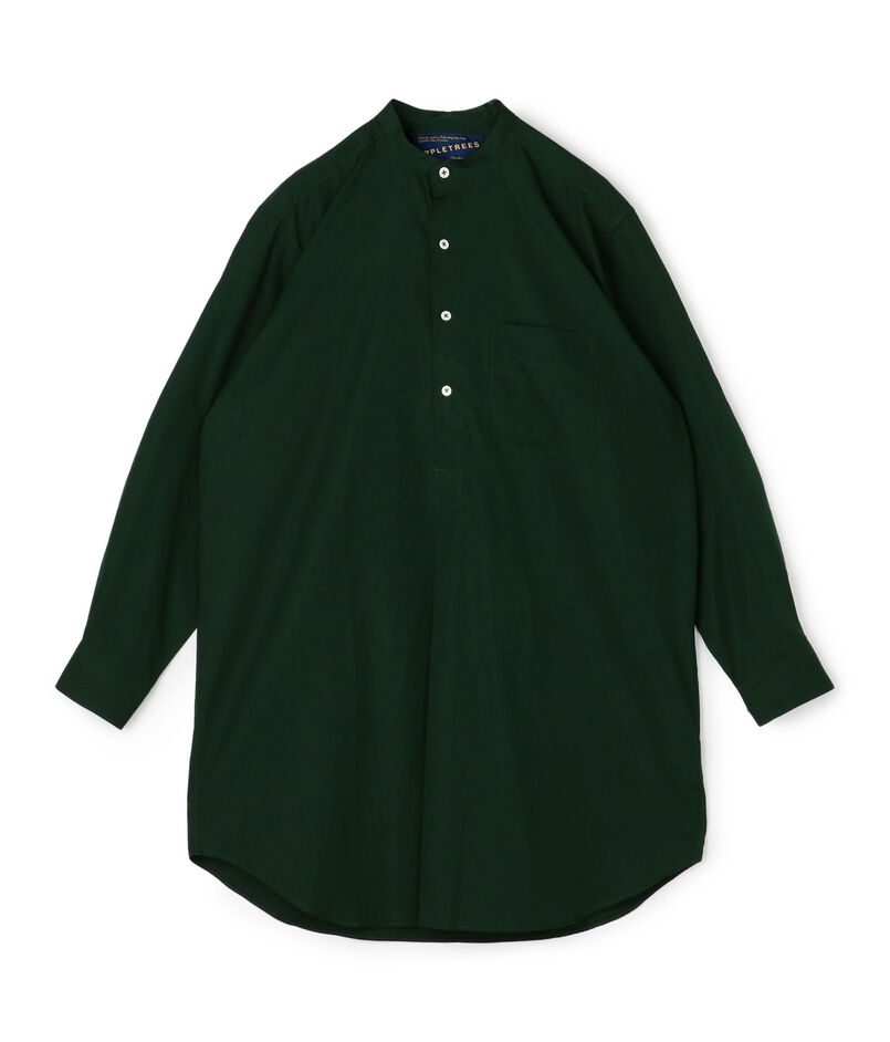 APPLETREES BAND COLLAR LONG SHIRTS ロングバンドカラーシャツ