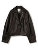 FFORME padded leather jk FFORME padded leather jk