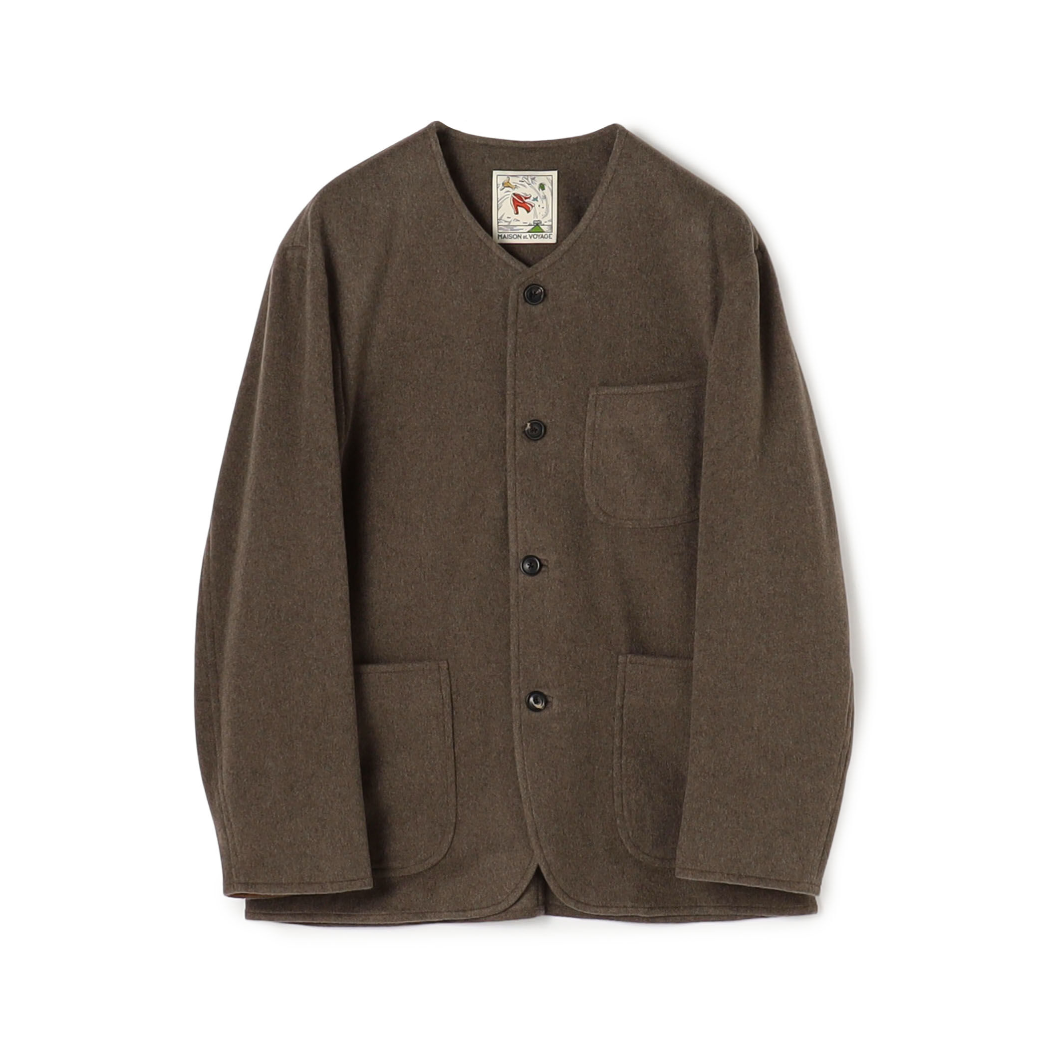 50s カシミア混 ウールジャケット ボックスシルエット MUJI Labo コート ジャケット 「MUJI Labo」紳士 カシミヤ混ジャケット