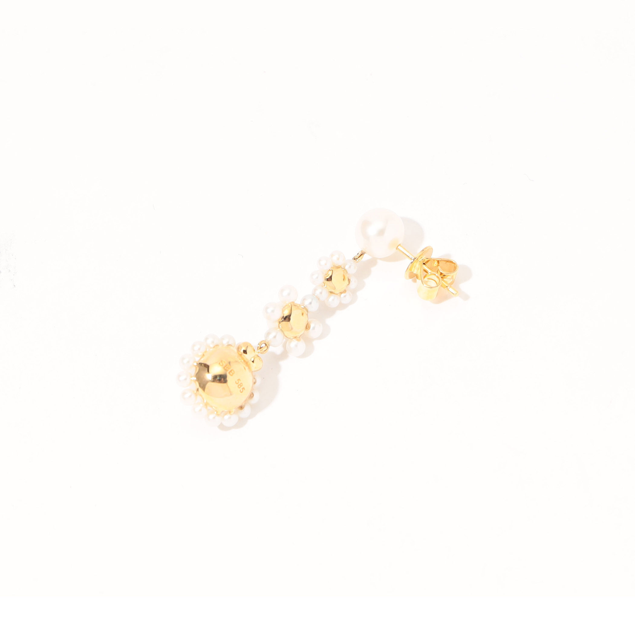 SOPHIE BILLE BRAHE Fleur Jeanne パールピアス｜トゥモローランド