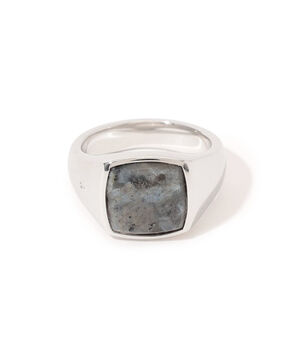 TOM WOOD Kay Ring Larvikiteb シグネットリング