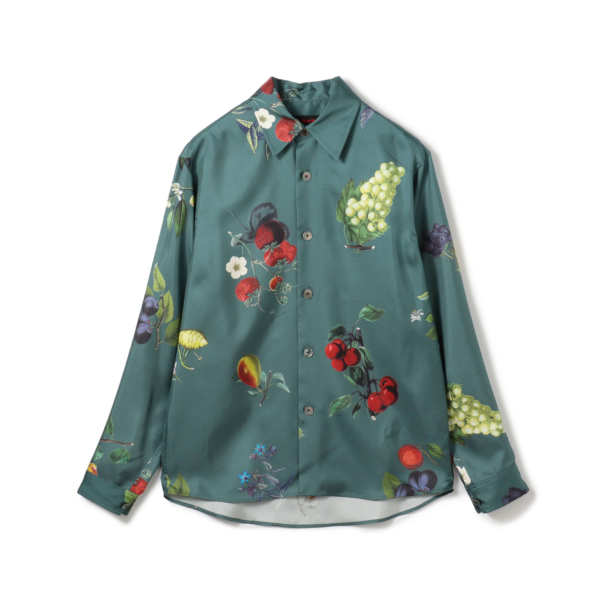 CABaN シルクツイル HARVEST レギュラーカラーシャツ