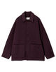 スビンコットン ダンボール ドルマンスリーブワークブルゾン