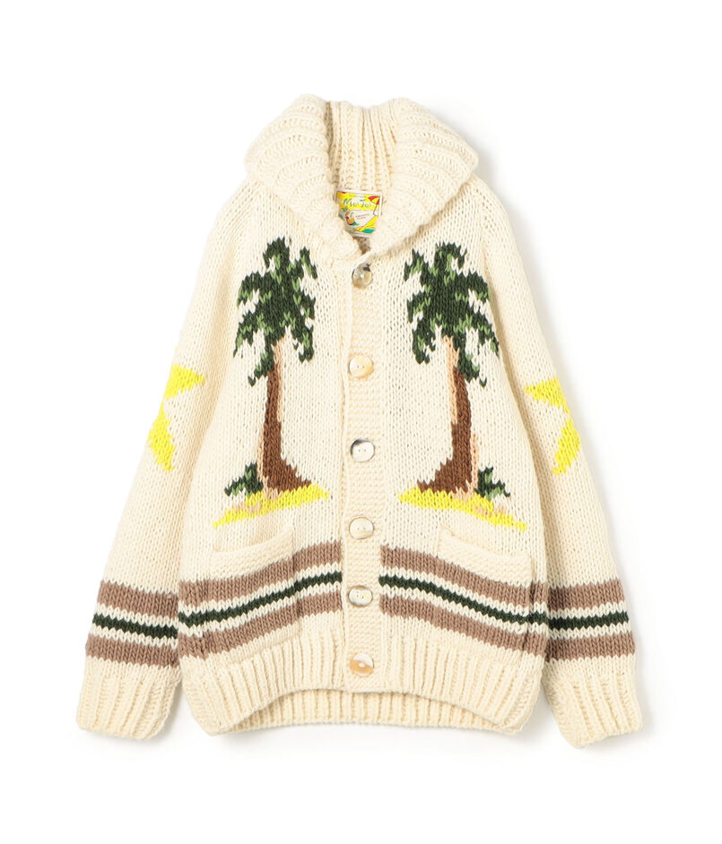 Mai Tai ウールジャガード カウチンニット