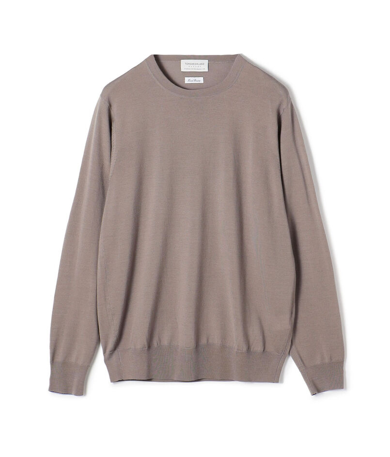 TOMORROWLAND TRICOT スーパーファインメリノウール クルーネックプルオーバー S WOOL
