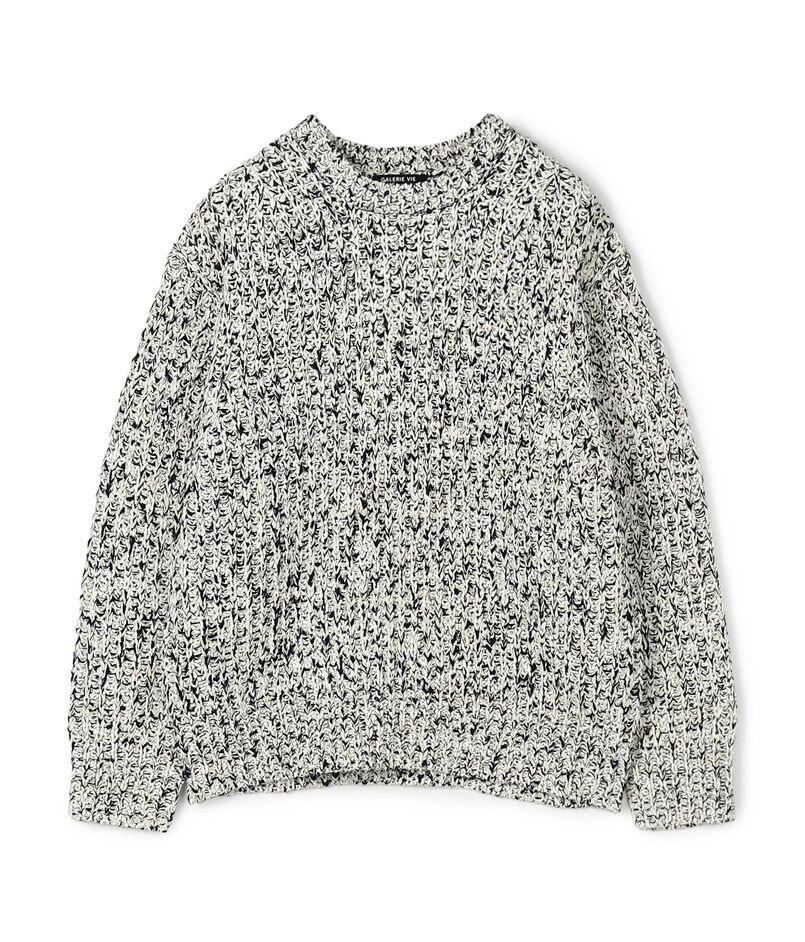 コットンダップル クルーネックプルオーバー