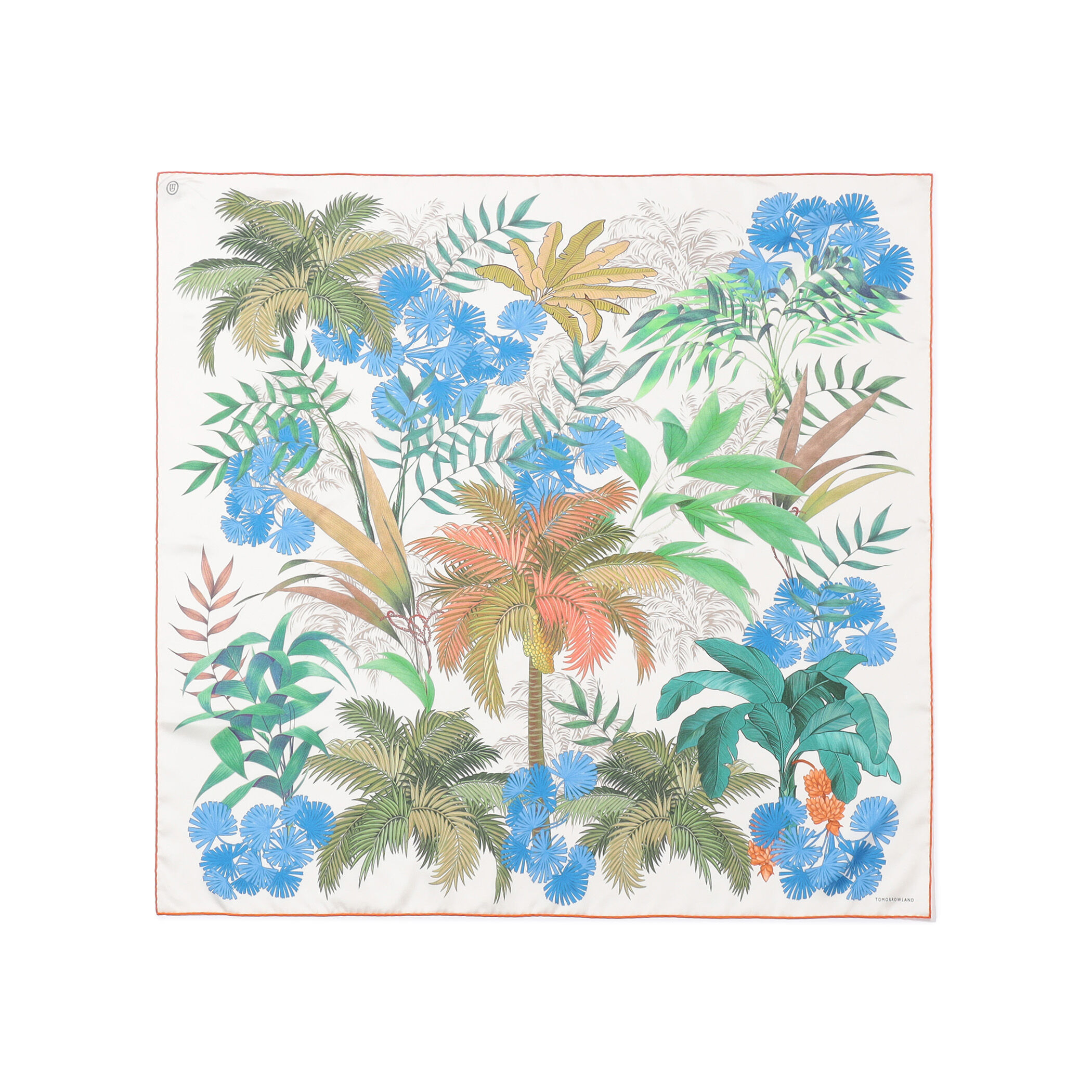 Atelier TOMORROWLAND LEAF シルクスカーフ｜トゥモローランド 公式サイト