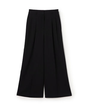バラシアストレッチ 2タックワイドパンツ
